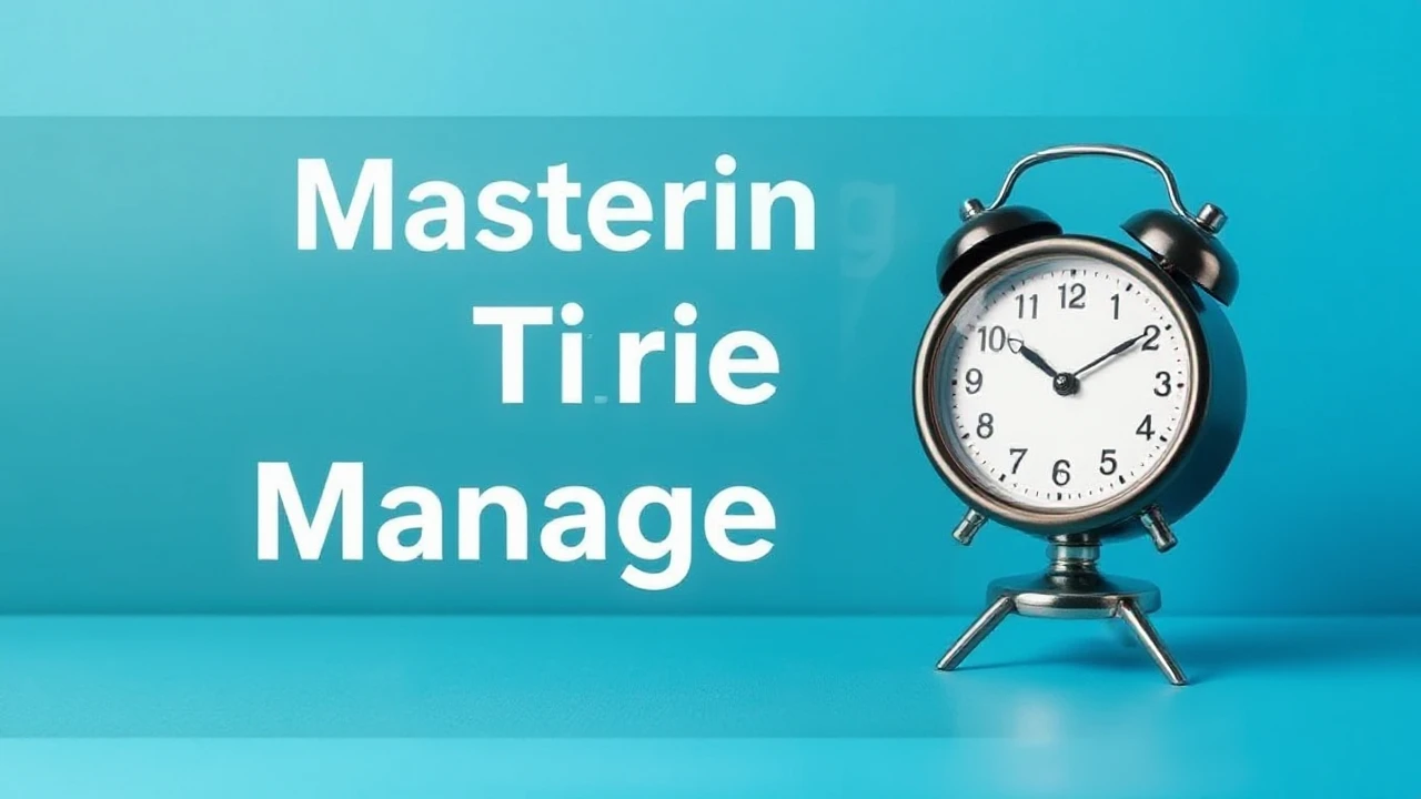 Mastering Time Management: Key Tips for Dynamic Entrepreneurs