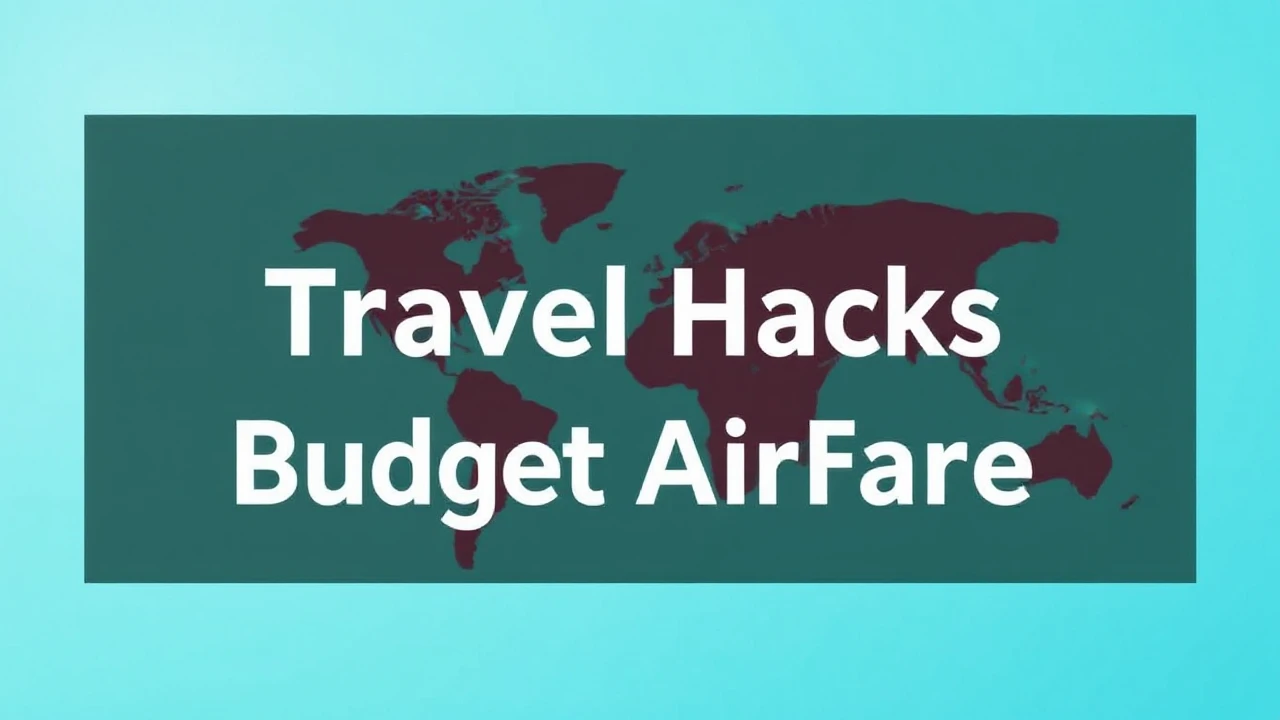 Expert Tips on Travel Hacks: Mastering Budget Airfare