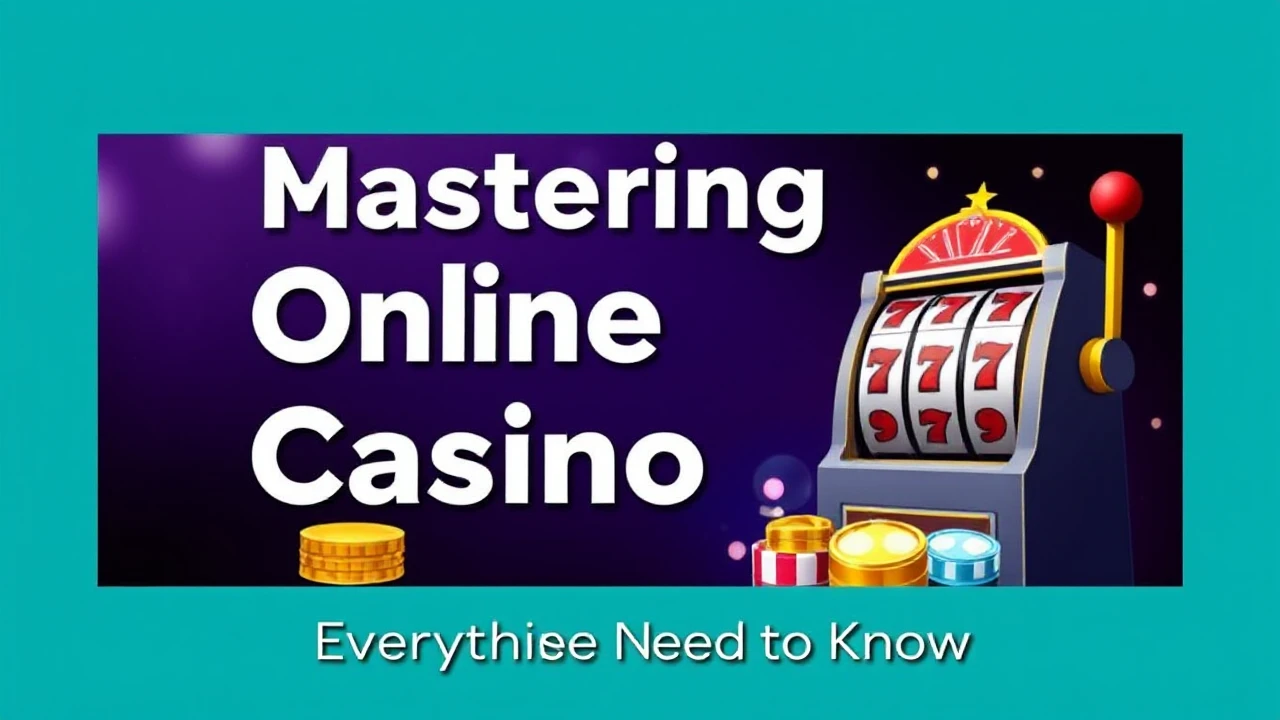 Mastering Online Casino Slots: Everything You Need to Know