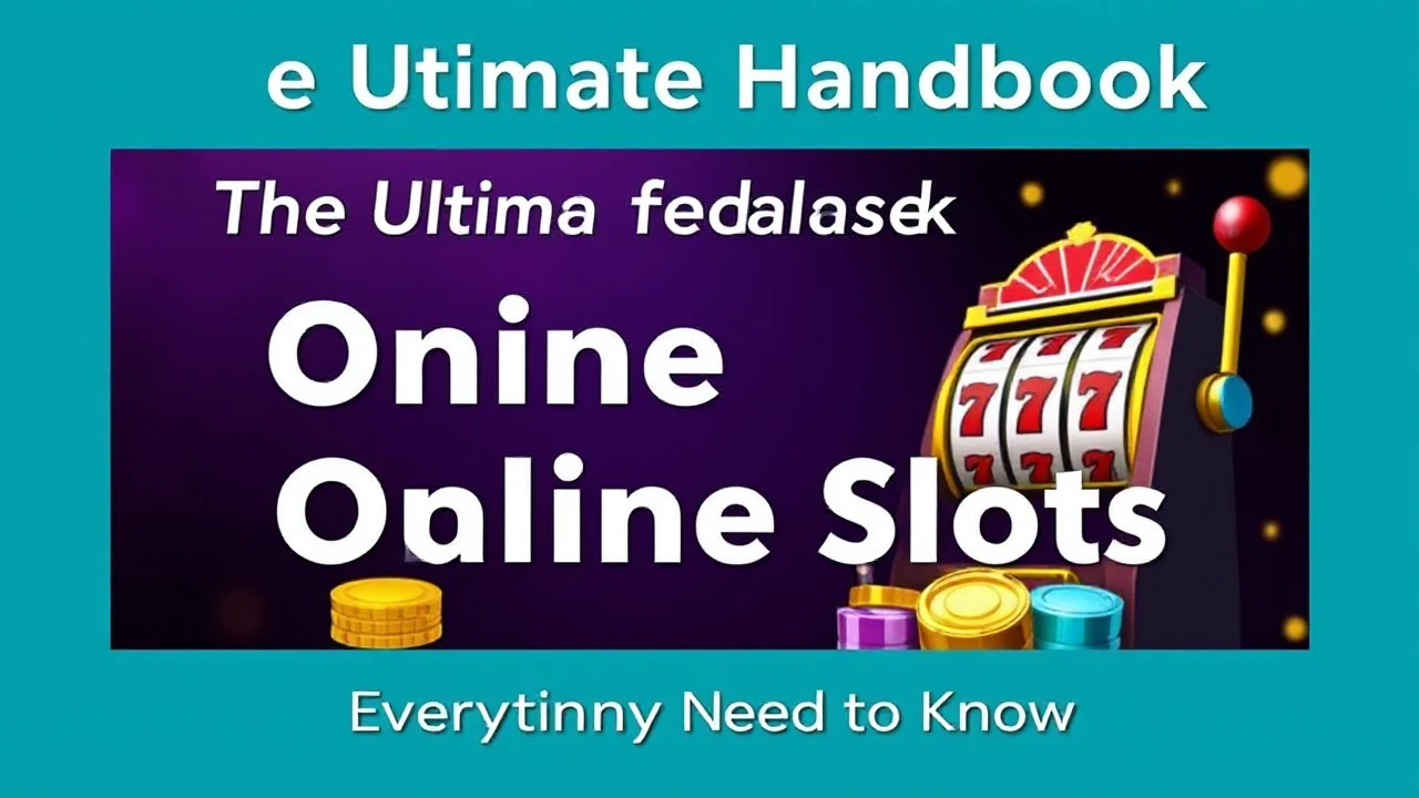 The Ultimate Handbook Online Casino Slots: Everything You Need to Know