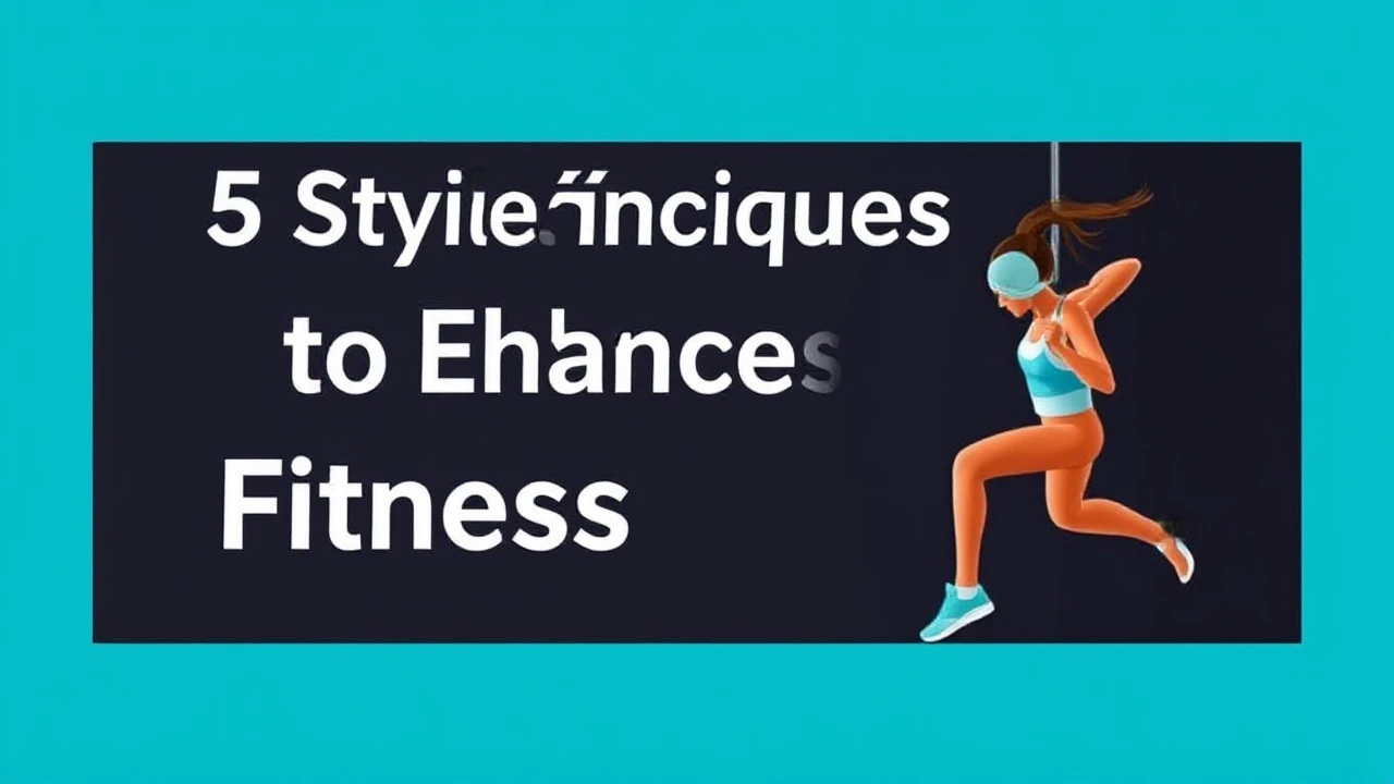 5 Stylish Techniques to Enhance Your Fitness Lifestyle