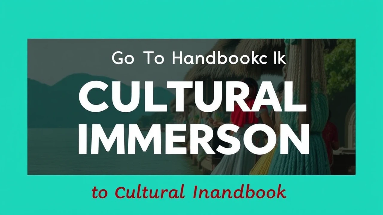 Your Go-To Handbook to Cultural Immersion: Embracing Local Traditions While Traveling
