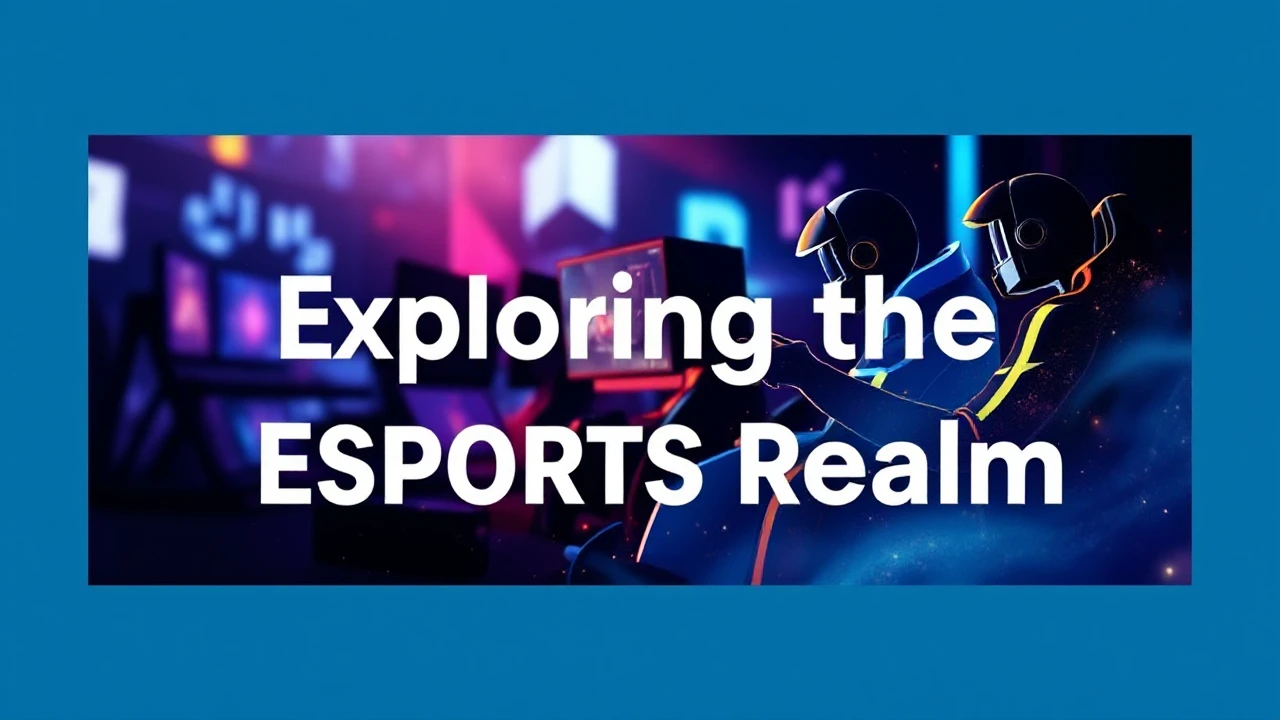 Exploring the Esports Realm: Current Trends and Predictions