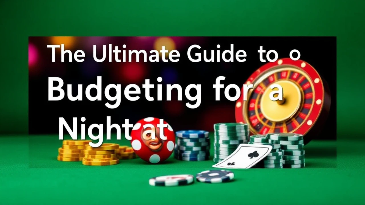 The Ultimate Guide to Budgeting for a Night at the Casino: Tips and Strategies to Plan Your Money