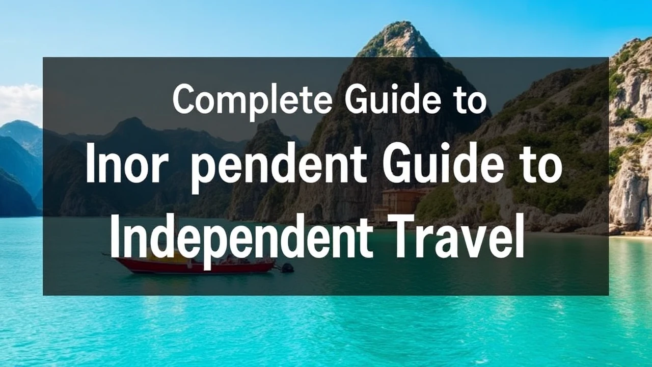 Your Complete Guide to Independent Travel: Expert Tips for Embarking on the World By Yourself