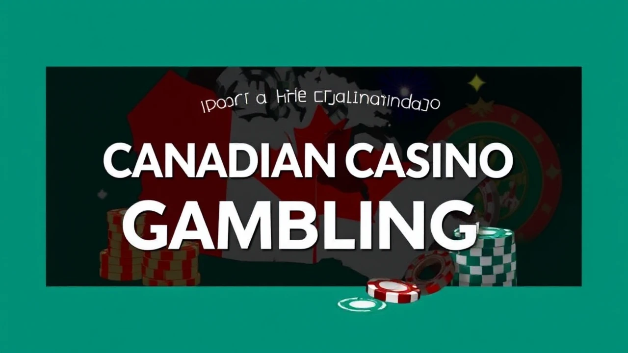 Your Definitive Handbook to Canadian Casino Gambling
