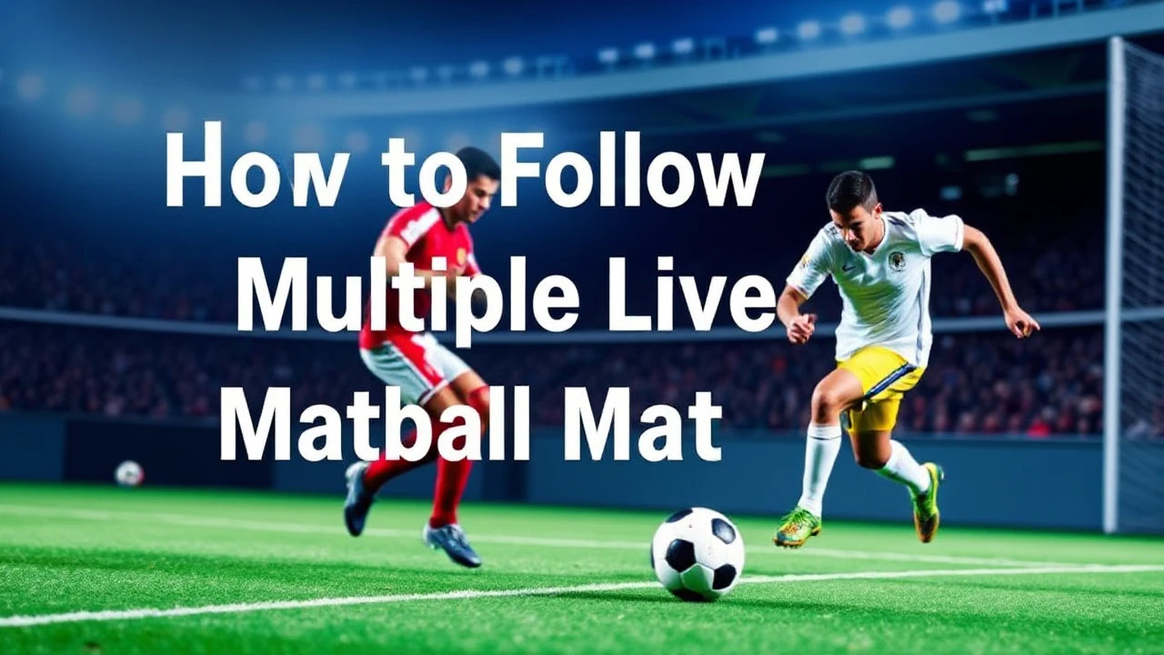 How to Follow Multiple Live Football Matches at Once