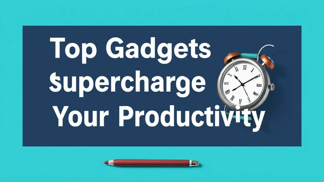 Top Gadgets to Supercharge Your Productivity