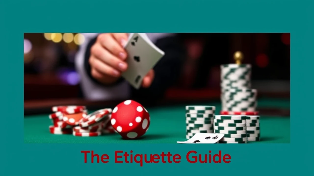 The Etiquette Guide: Do's and Don'ts at Casinos