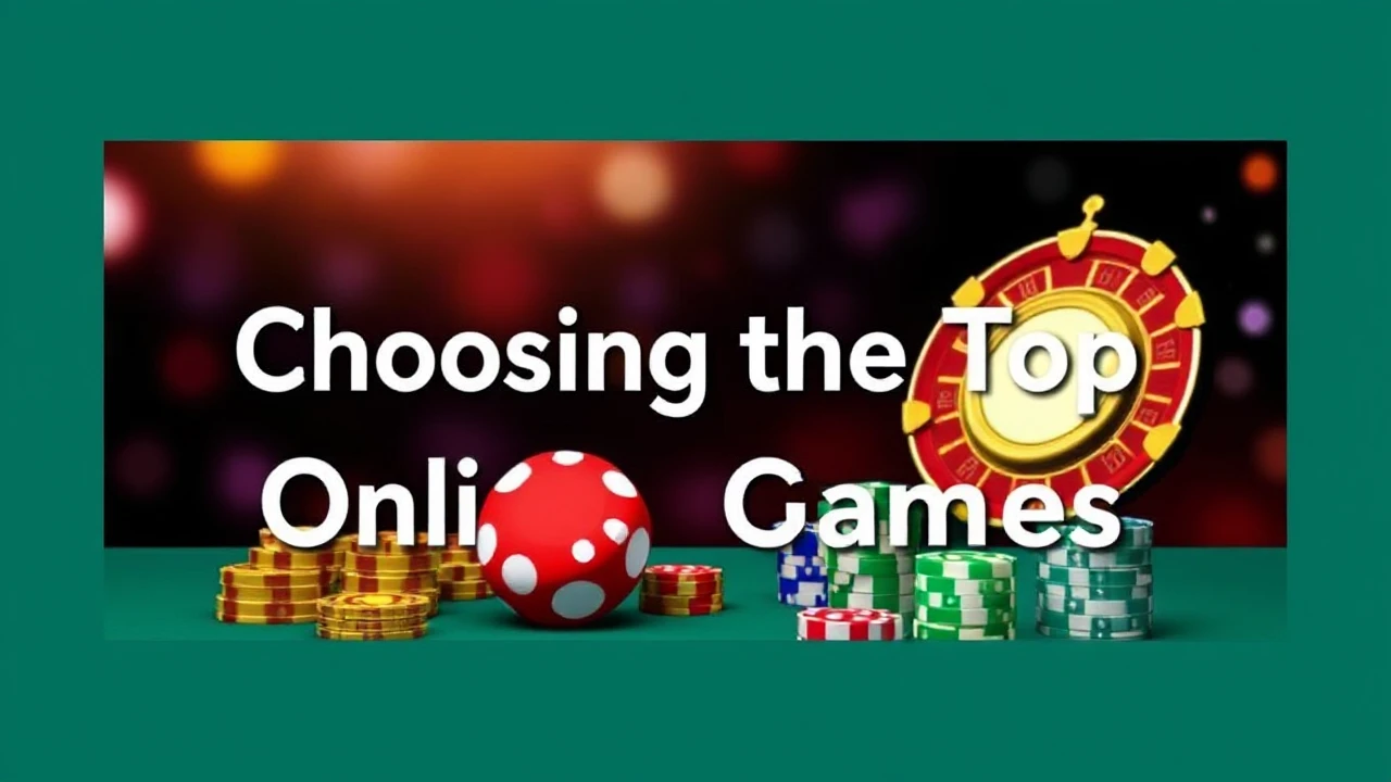 The Complete Manual to Choosing the Top Online Casino Games