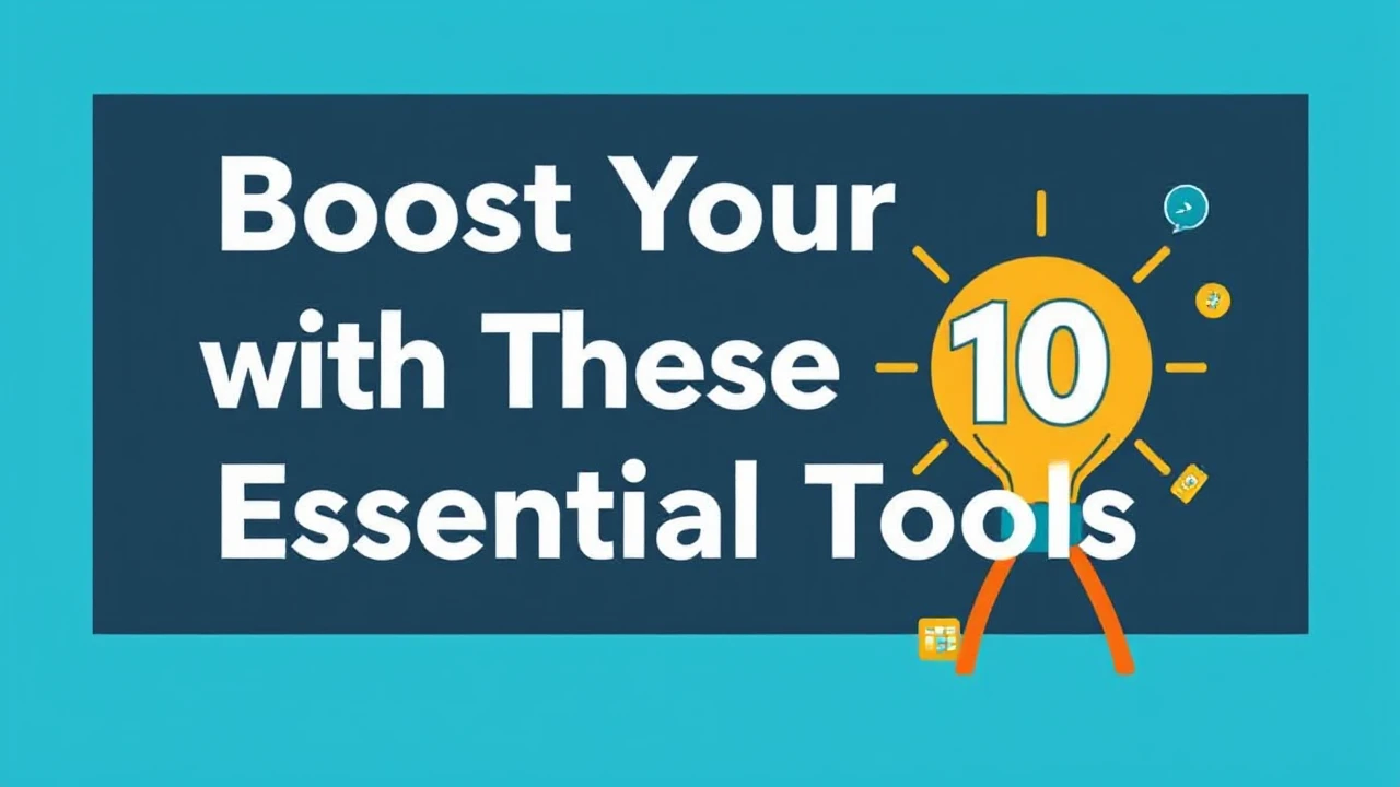 Boost Your Business with These 10 Essential Tools