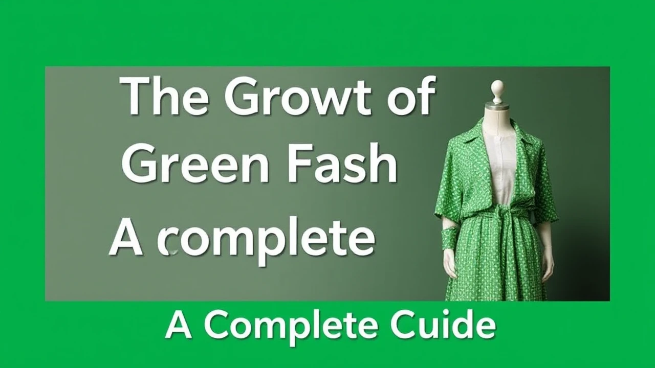 The Growth of Green Fashion: A Complete Guide