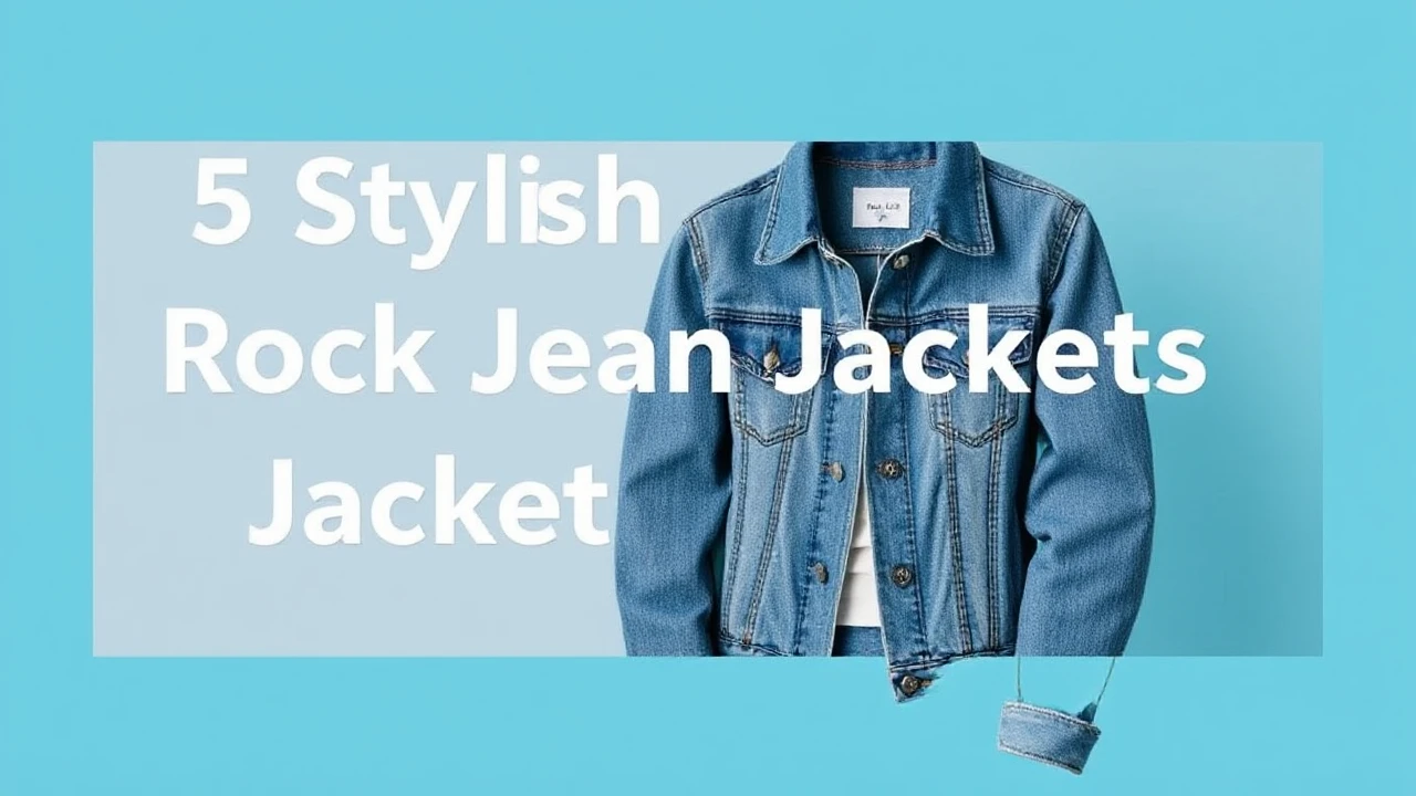 5 Stylish Ideas to Rock Jean Jackets This Season: Expert Advice