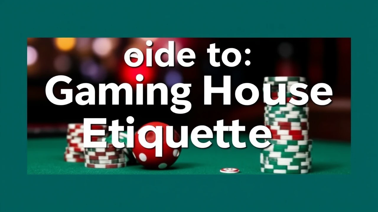 A Guide to Gaming House Etiquette: Key Dos and Don'ts