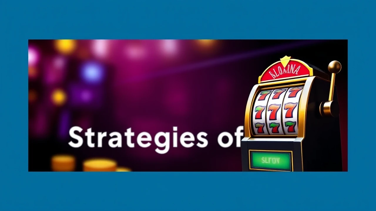 Revealing the Top Casino Slot Strategies of Pro Players