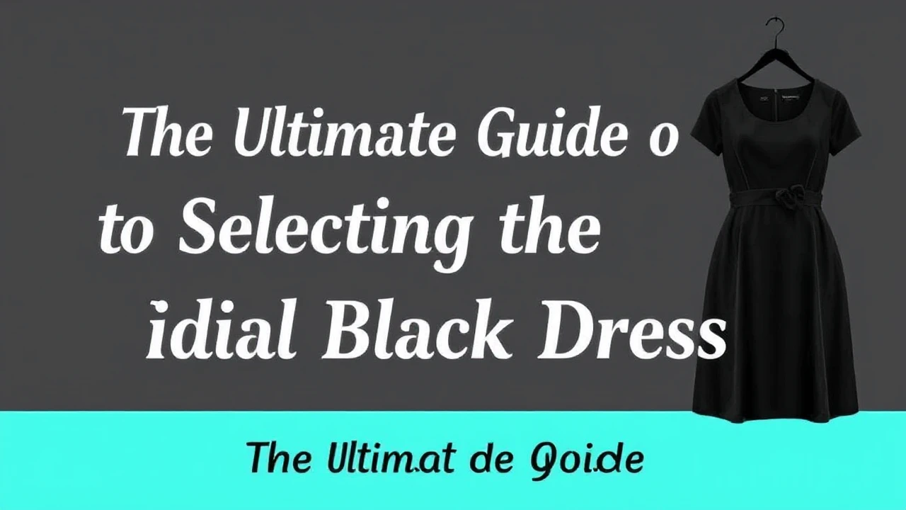 The Ultimate Guide of Selecting the Ideal Little Black Dress