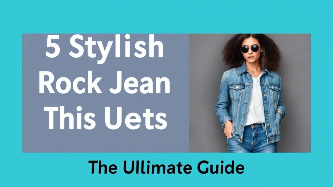 5 Stylish Ideas to Rock Jean Jackets This Season: Your Ultimate Guide