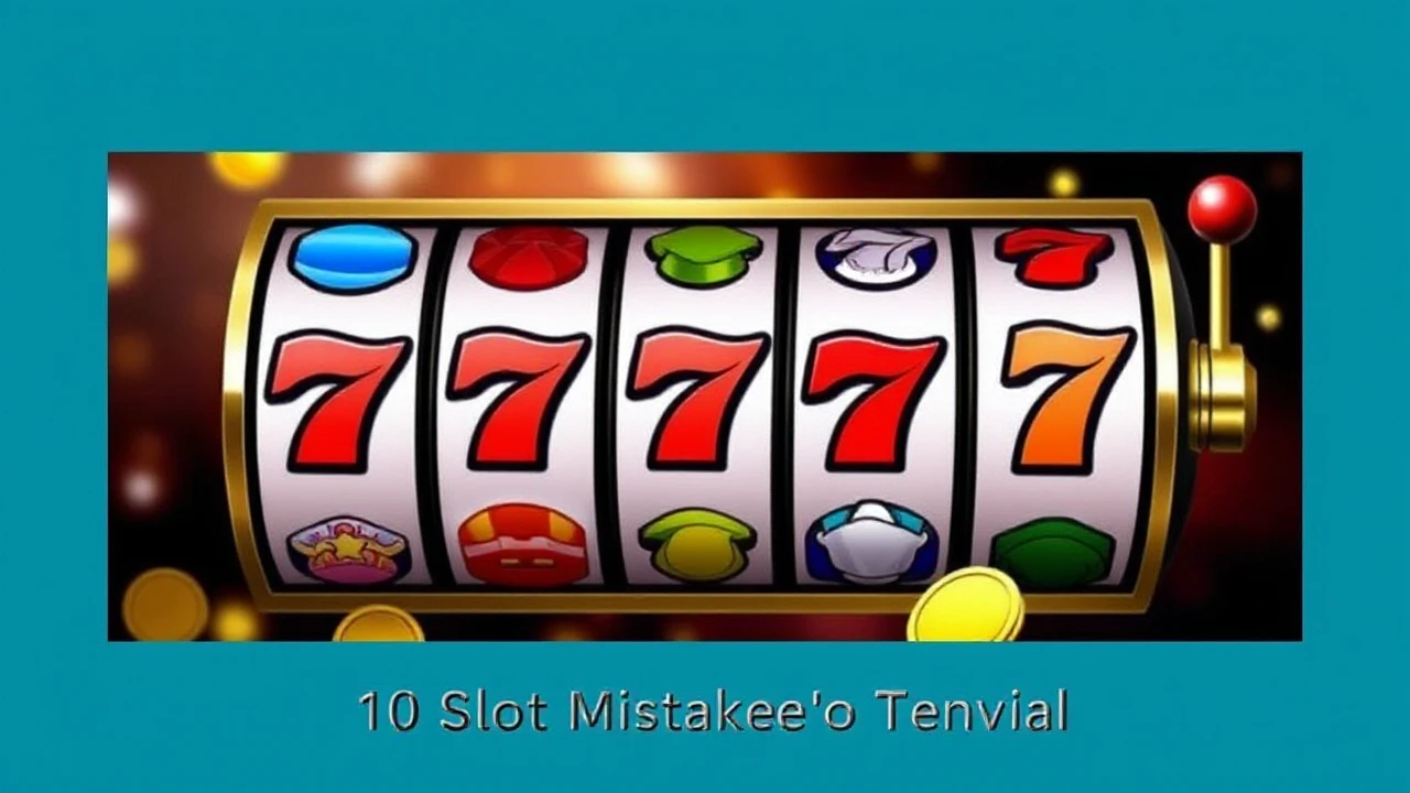 Enhancing Your Winning Potential: 10 Slot Mistakes to Avoid