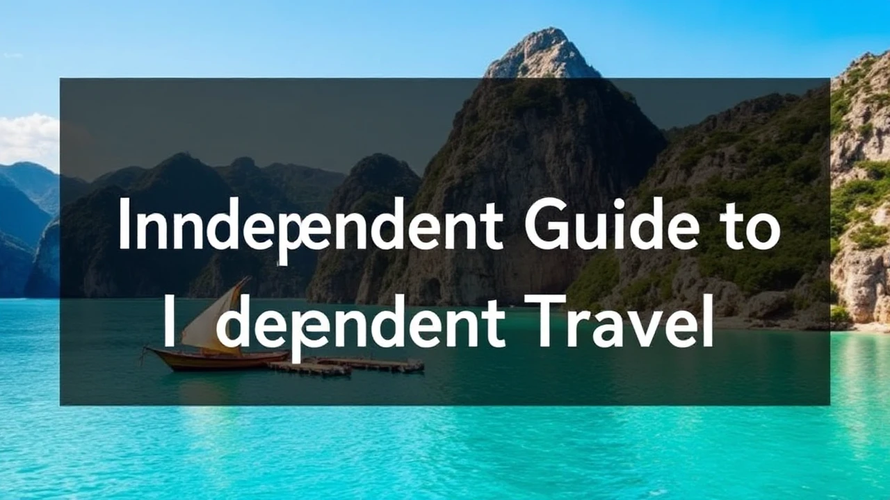 The Ultimate Guide to Independent Travel: Top Tips for Exploring the World By Yourself