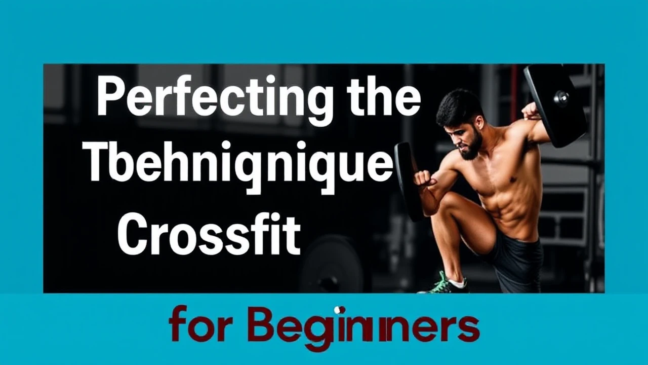 Perfecting the Technique of Crossfit Training for Beginners