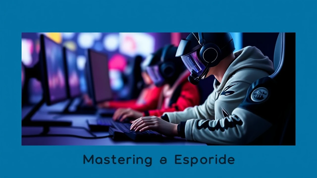 Mastering Esports: An Amateur's Guide to Competitive Gaming