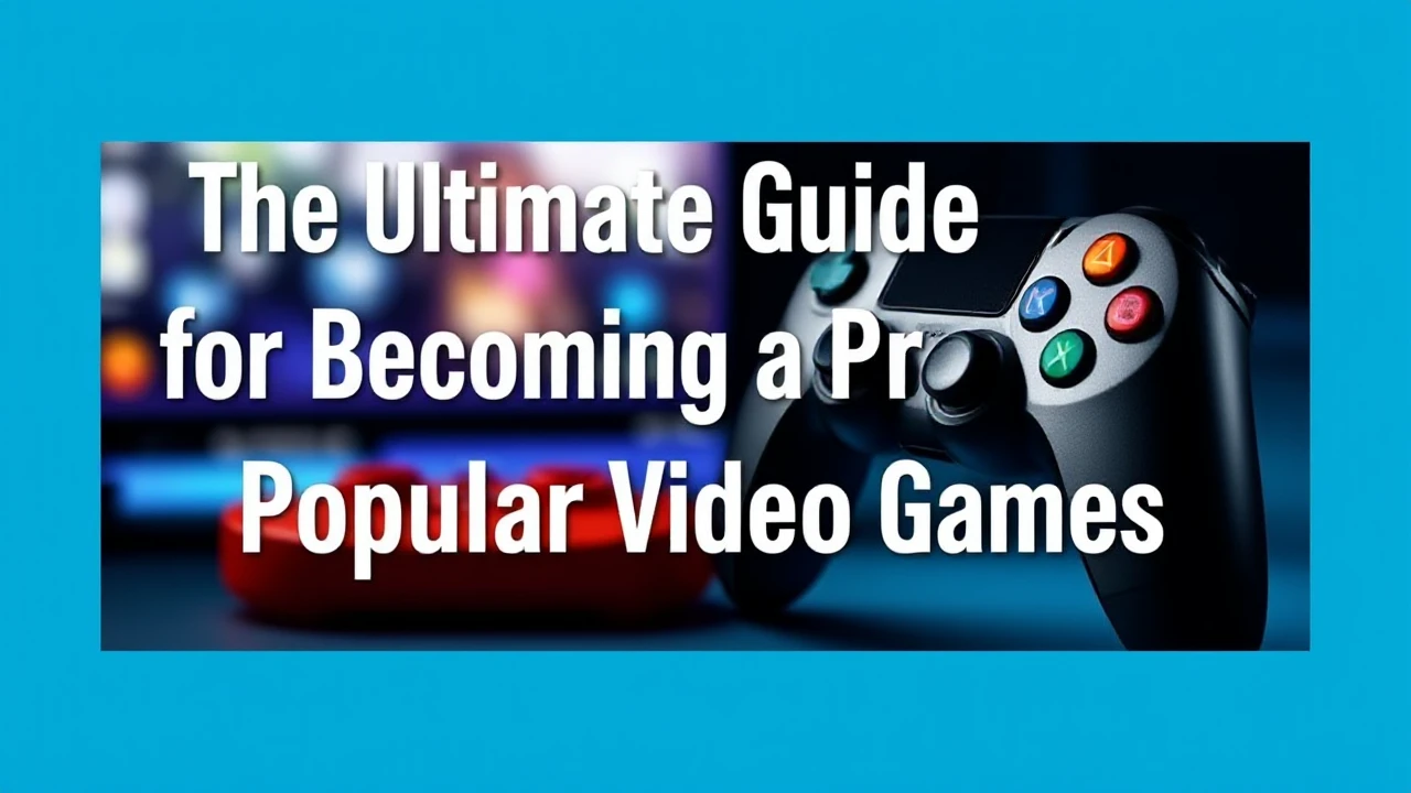 The Ultimate Guide for Becoming a Pro in Popular Video Games