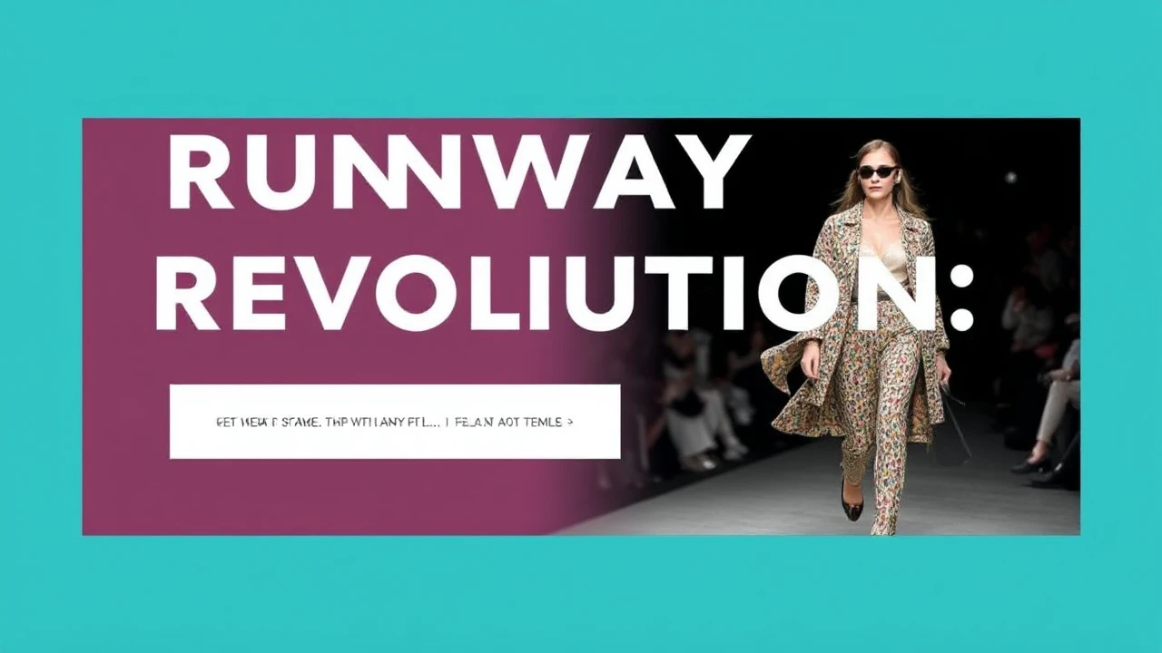 Runway Revolution: Fashion Tips for Everyday Style