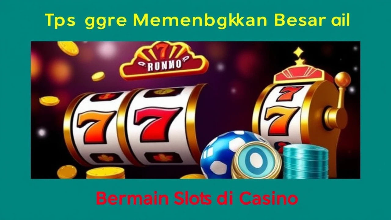 Tips Agar Memenangkan Besar di Bermain Slot di Casino