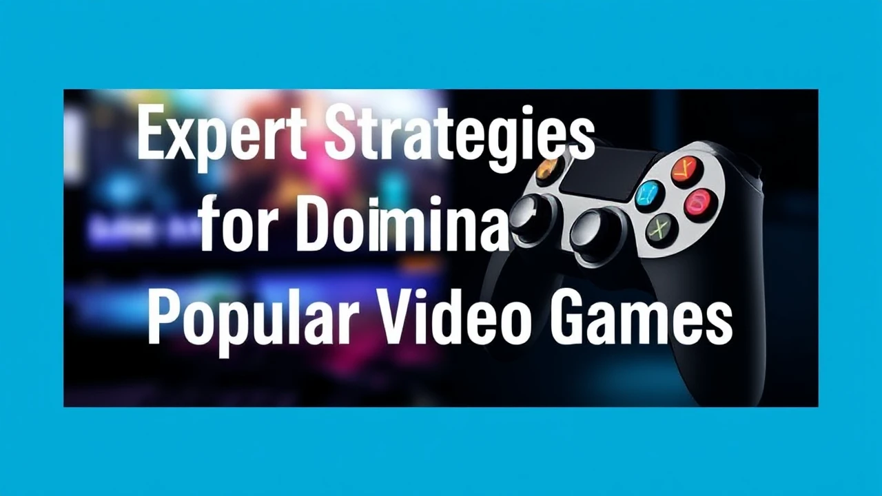Expert Strategies for Dominating Popular Video Games