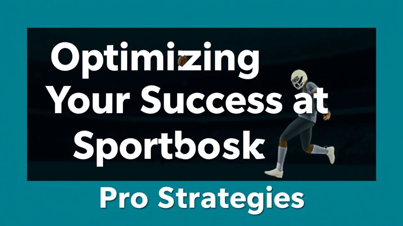 Optimizing Your Success at Sportsbooks: Pro Strategies