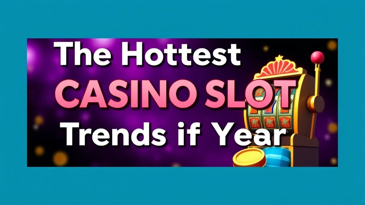 The Hottest Casino Slot Trends of the Year