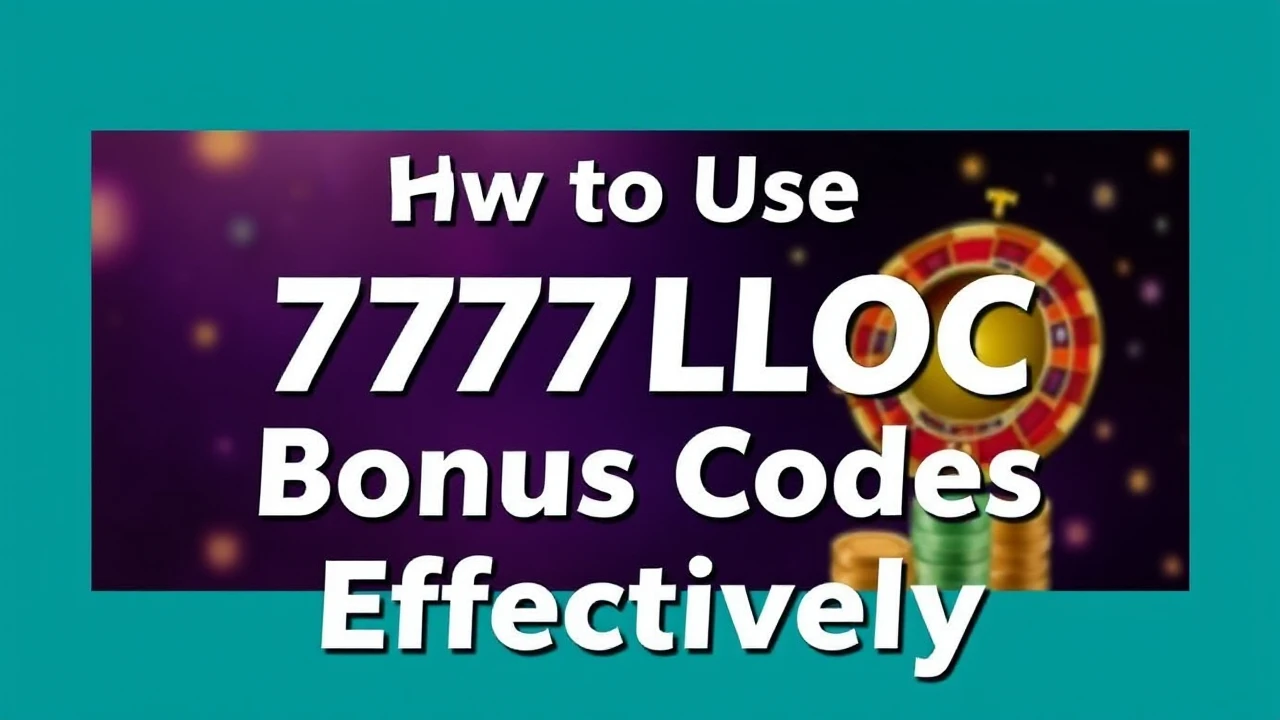 How to Use 777LOC Bonus Codes Effectively