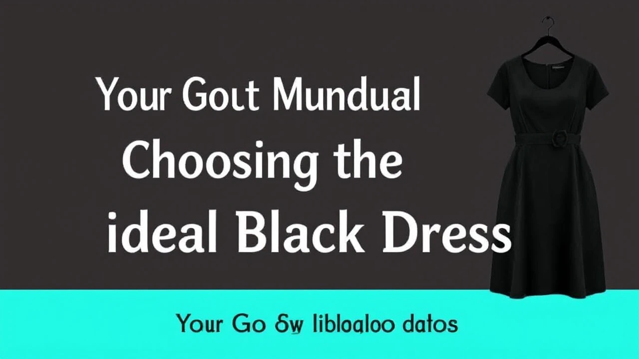 Your Go-To Manual of Choosing the Ideal Little Black Dress