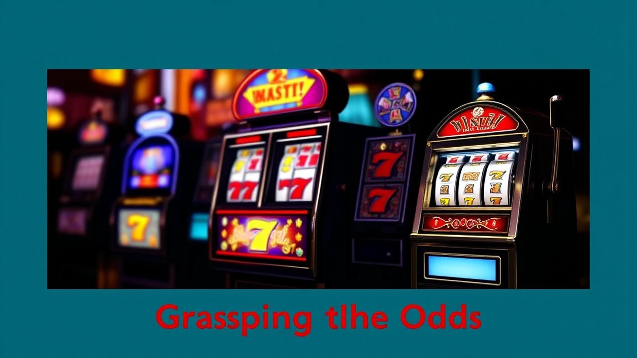 Grasping the Odds: An Amateur's Handbook to Gaming House Slot Titles