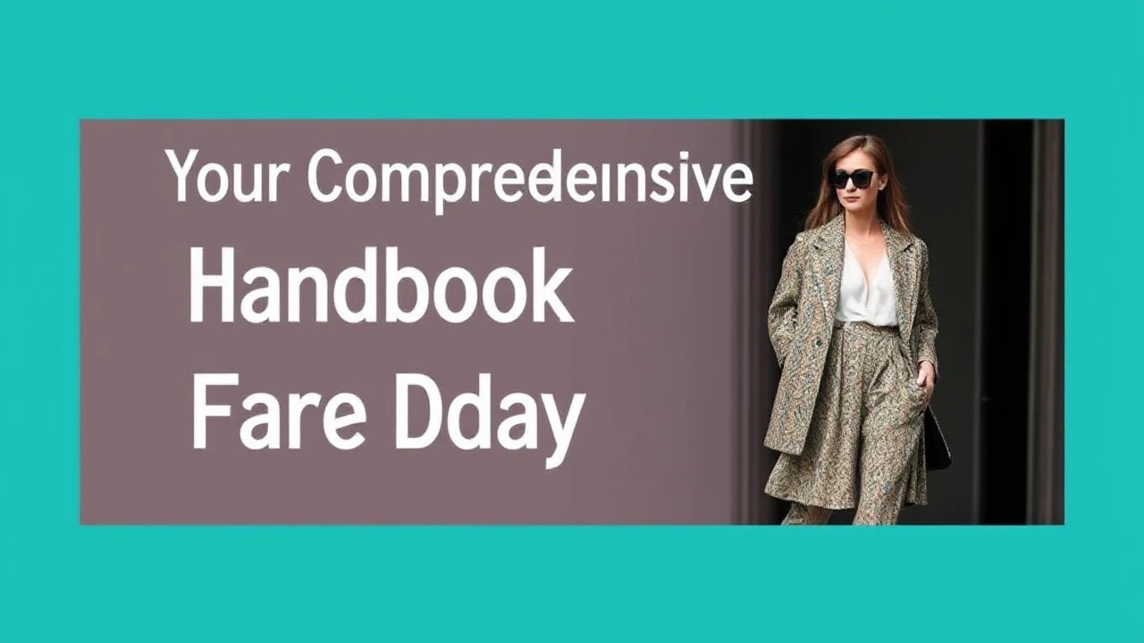 Your Comprehensive Handbook to Latest Fashion for Today's Woman