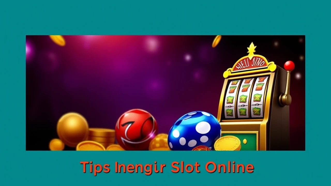 Tips Menang Bermain Slot Online