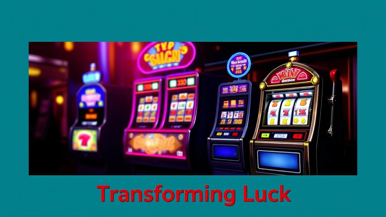 Transforming Luck: How to Conquer the Odds on Slot Machines