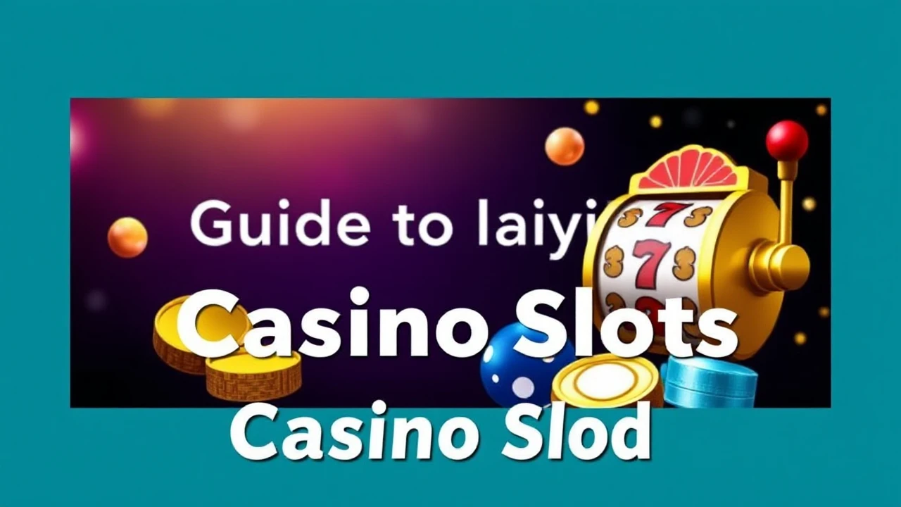 The Ultimate Guide to Playing Casino Slots