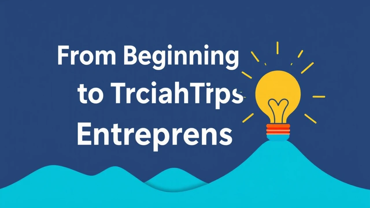 From Beginning to Triumph: Crucial Tips for Entrepreneurs