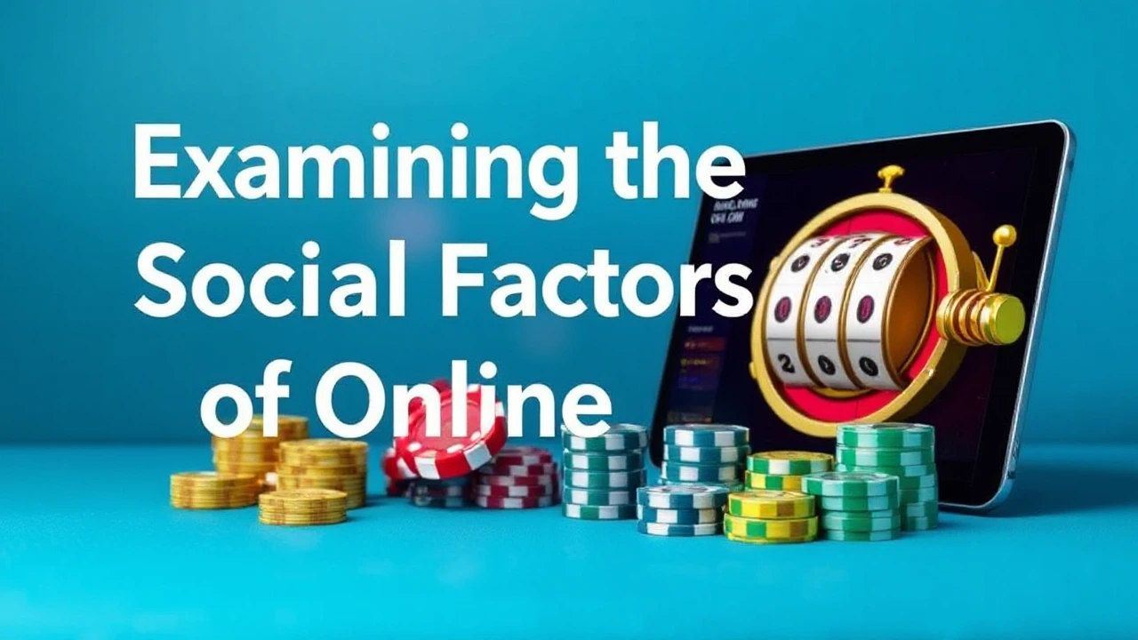 Examining the Social Factors of Online Betting