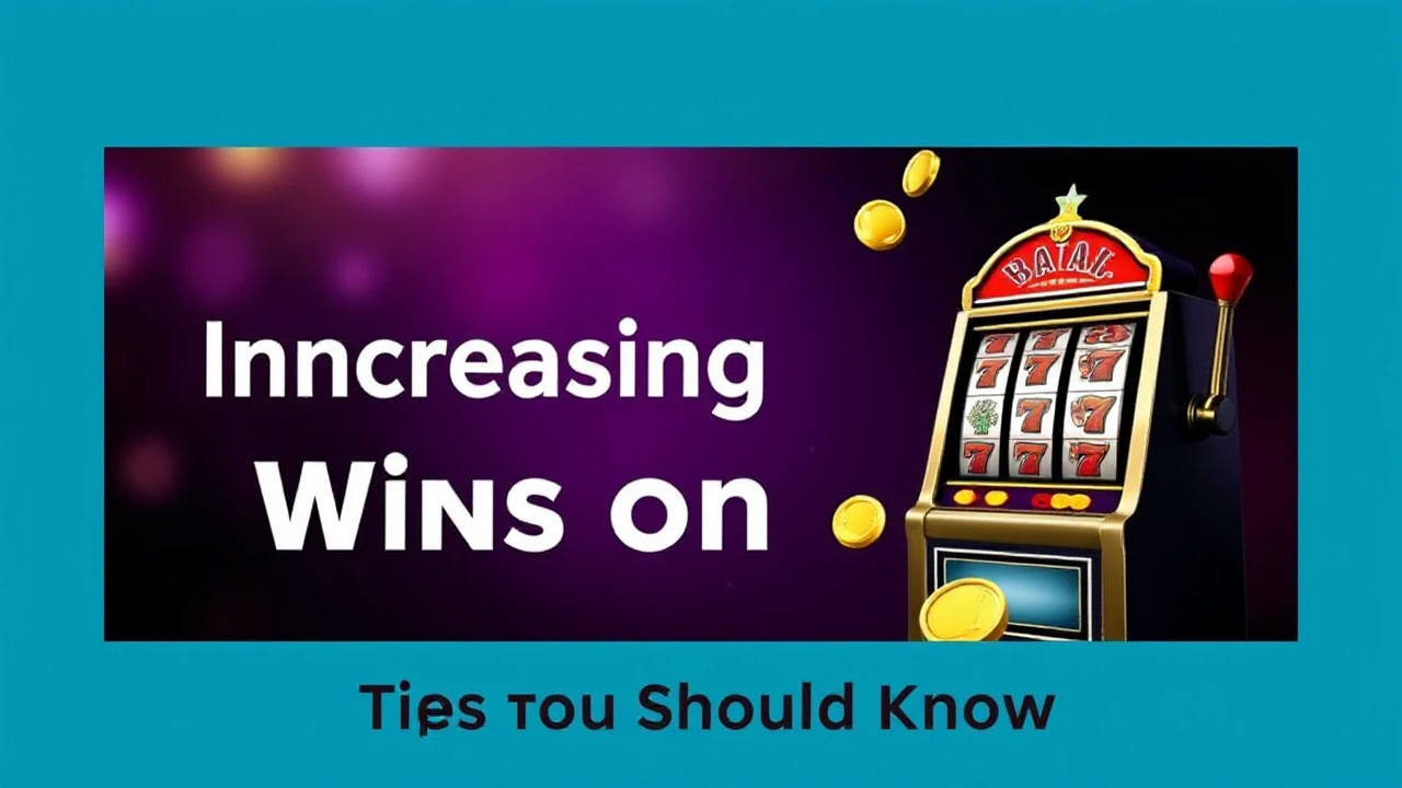 Your Go-To Manual to Increasing Wins on Slots: Tips You Should Know