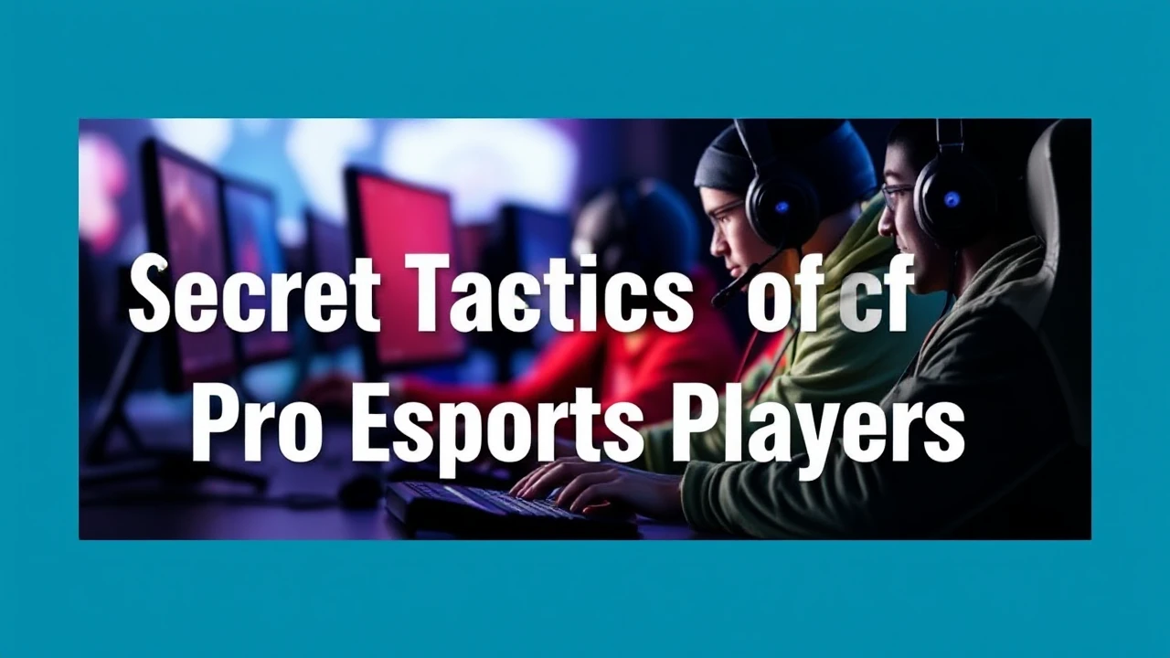 Exposing the Secret Tactics of Pro Esports Players