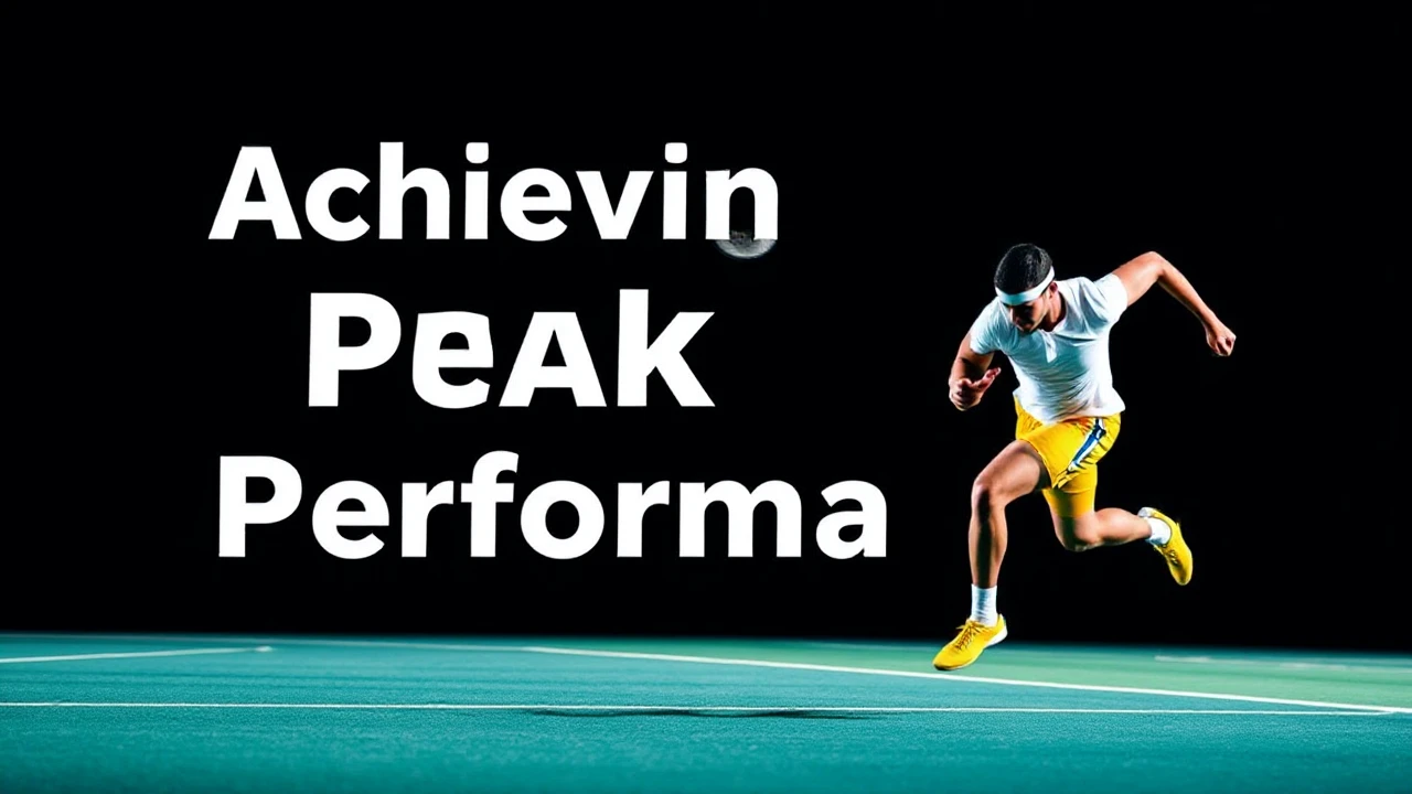 Achieving Peak Performance: Expert Tips from Pro Athletes