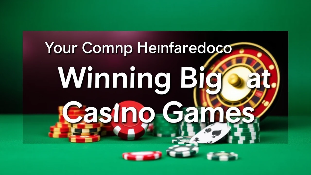 Your Complete Handbook of Winning Big at Casino Games