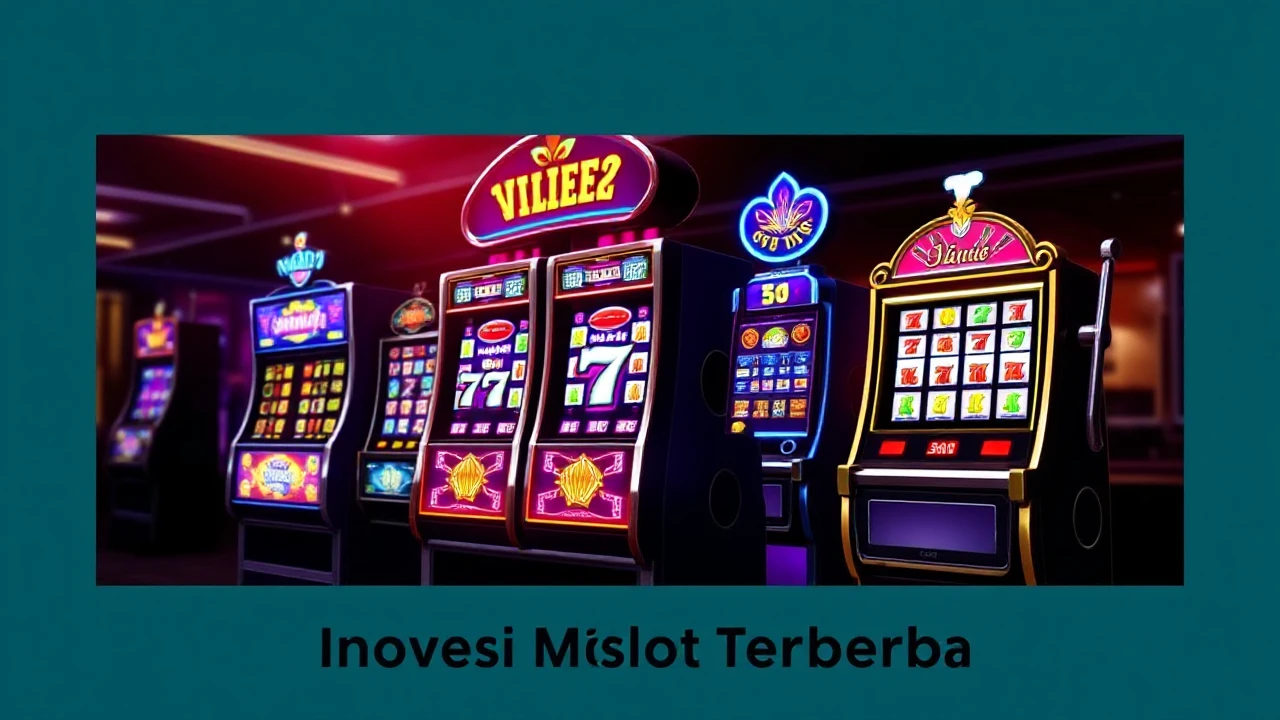 Inovasi Mesin Slot Terbaru: Pandangan Mendalam