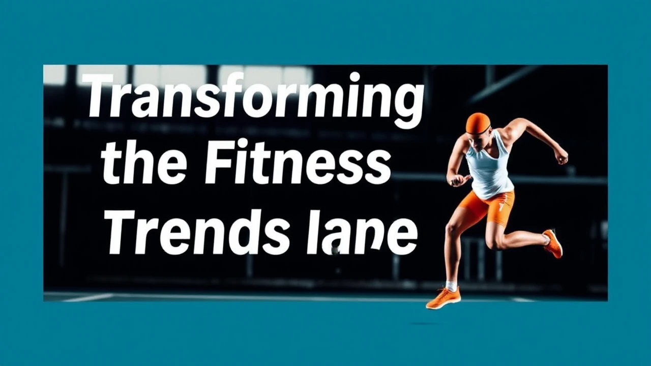 Transforming the Fitness Landscape: Innovative Trends in Sports