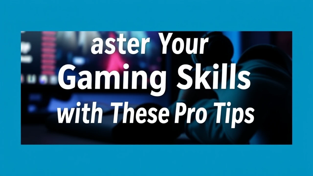 Master Your Gaming Skills with These Pro Tips