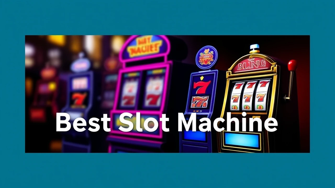 For Beginners: A Guide to Picking the Best Slot Machine