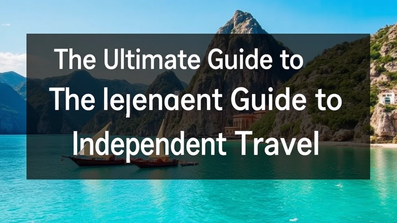 The Ultimate Guide to Independent Travel: Expert Tips for Embarking on the World By Yourself
