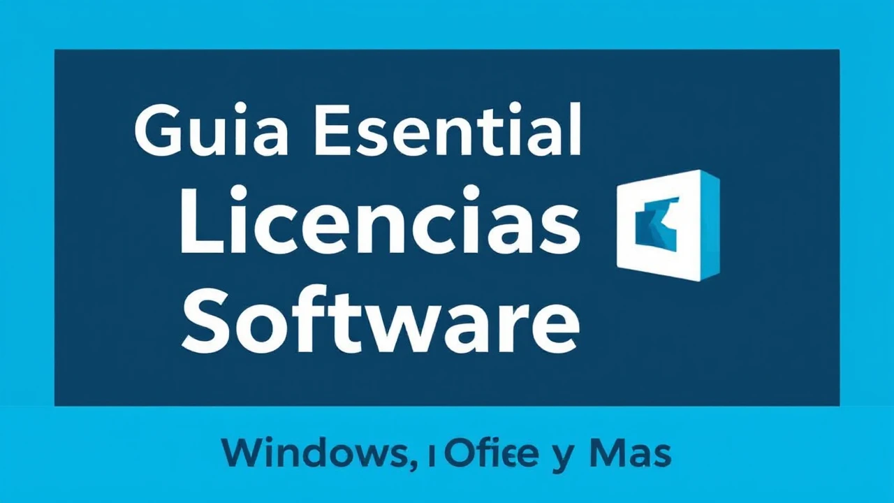 Guía Esencial de Licencias de Software: Windows, Office y Más